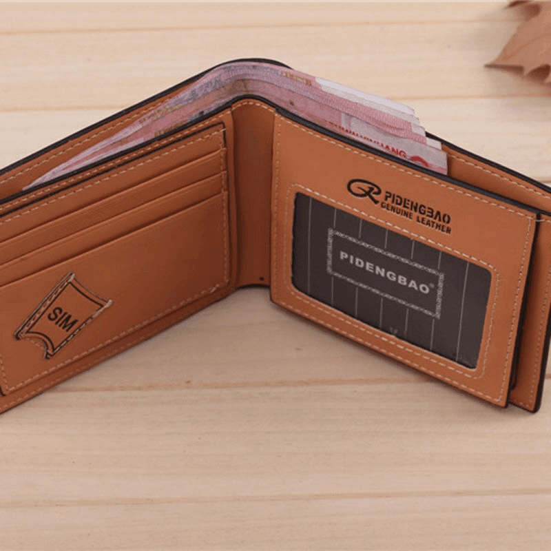 Carteira Masculina Slim em Couro