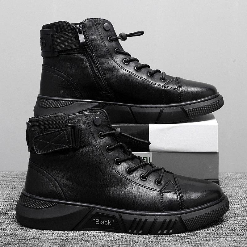 Bota Masculina Lorennzi Ferraro Black