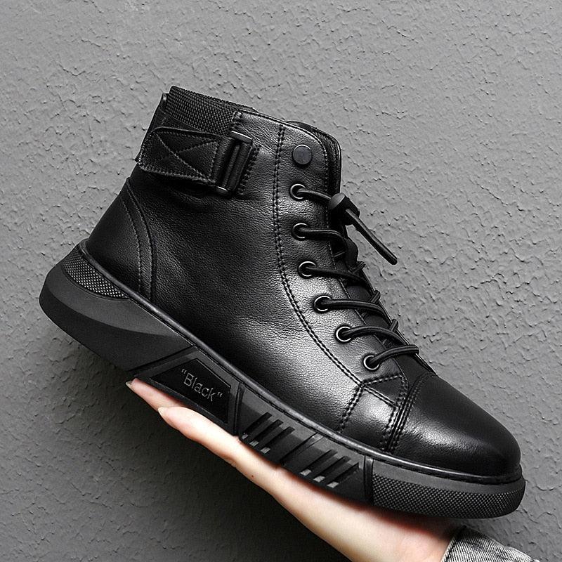 Bota Masculina Lorennzi Ferraro Black