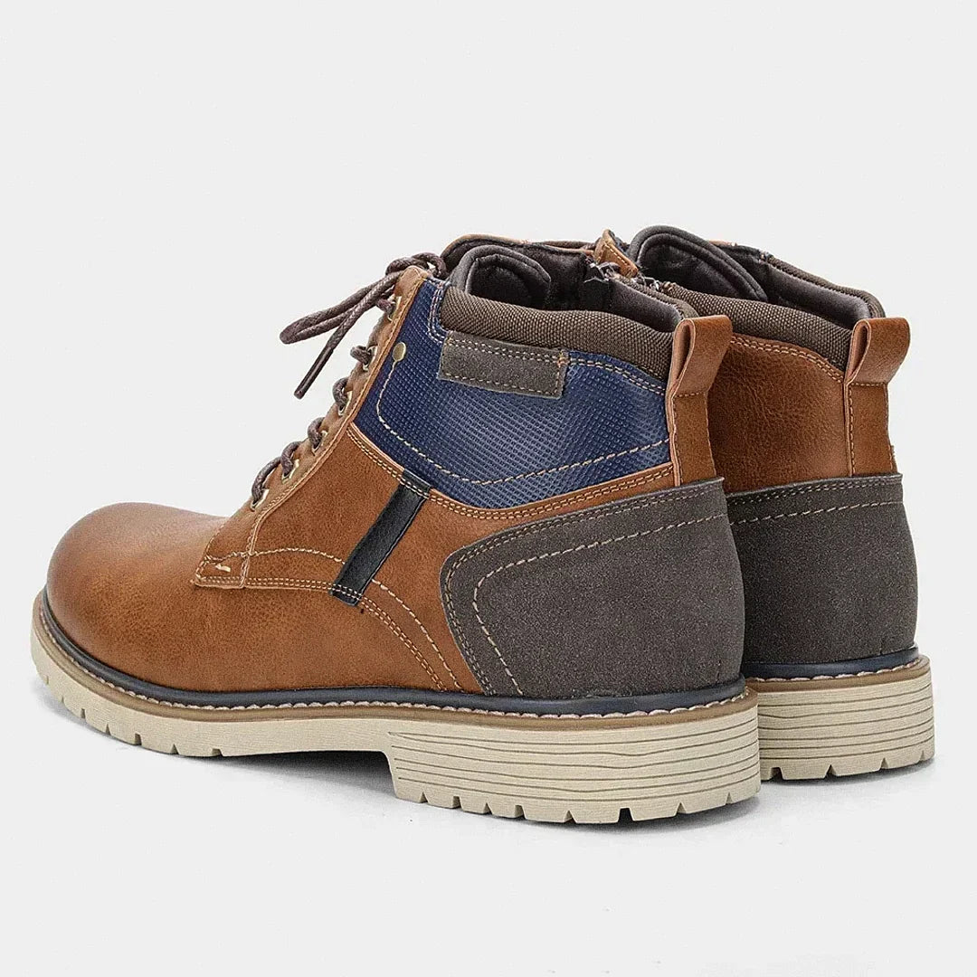 Bota Masculina de Couro Lorennzi Montieri