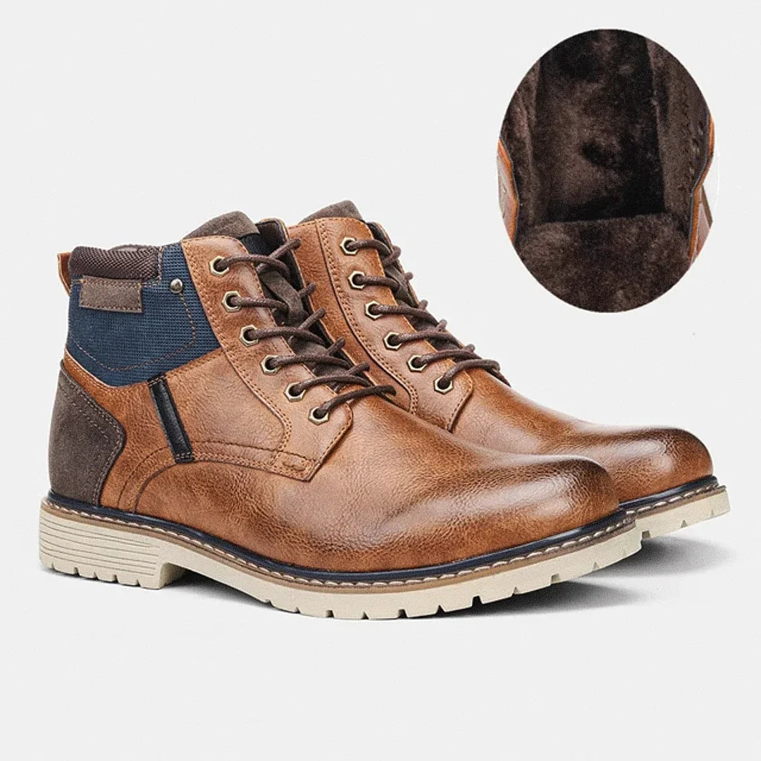 Bota Masculina de Couro Lorennzi Montieri