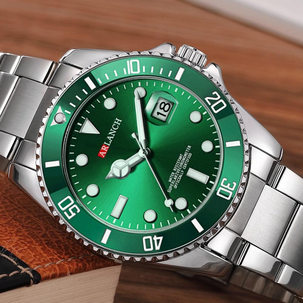 Relógio Masculino de Aço Submariner - Precision VS