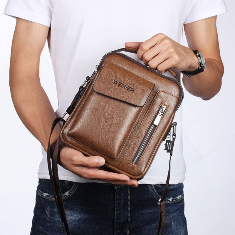 Bolsa de Couro Masculina Maximus