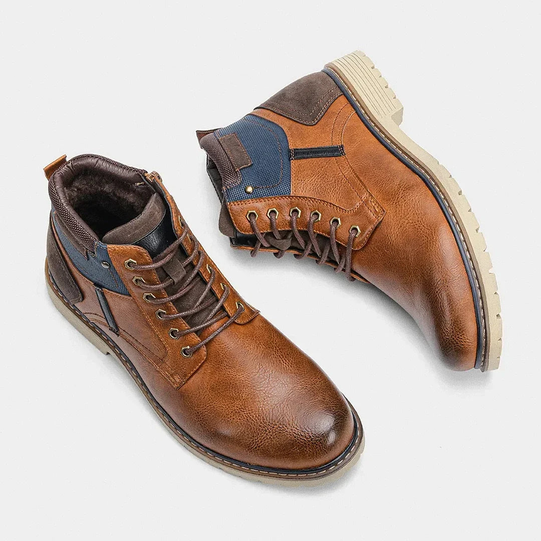 Bota Masculina de Couro Lorennzi Montieri