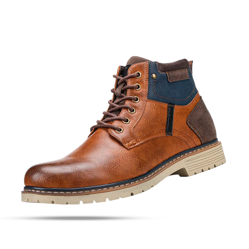 Bota Masculina de Couro Lorennzi Montieri