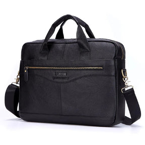 Bolsa Masculina de Couro Genuíno VT Collection