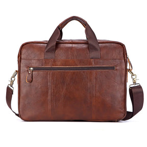 Bolsa Masculina de Couro Genuíno VT Collection