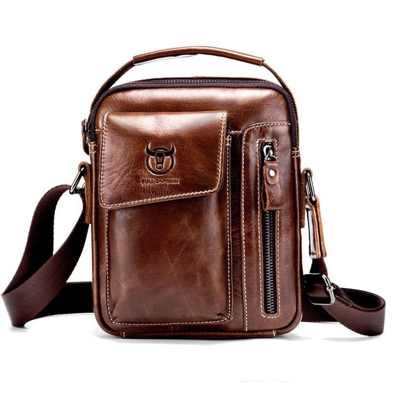 Bolsa de Couro Masculina Bull Pro