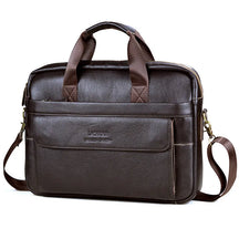 Bolsa Masculina de Couro Genuíno VT Collection