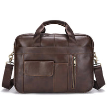 Bolsa Masculina de Couro Genuíno VT Collection