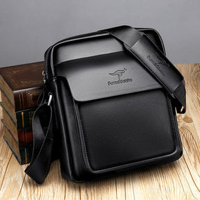 Bolsa Masculina Transversal de Couro Forms