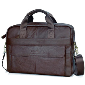 Bolsa Masculina de Couro Genuíno VT Collection