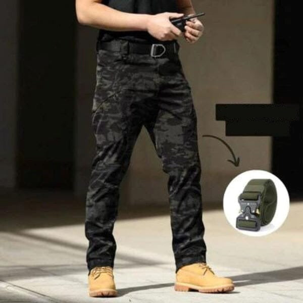Calça Military Tactical Ultra Resistente e Impermeável + Cinto de BRINDE