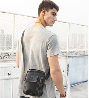 Bolsa de Couro Masculina Bull Pro